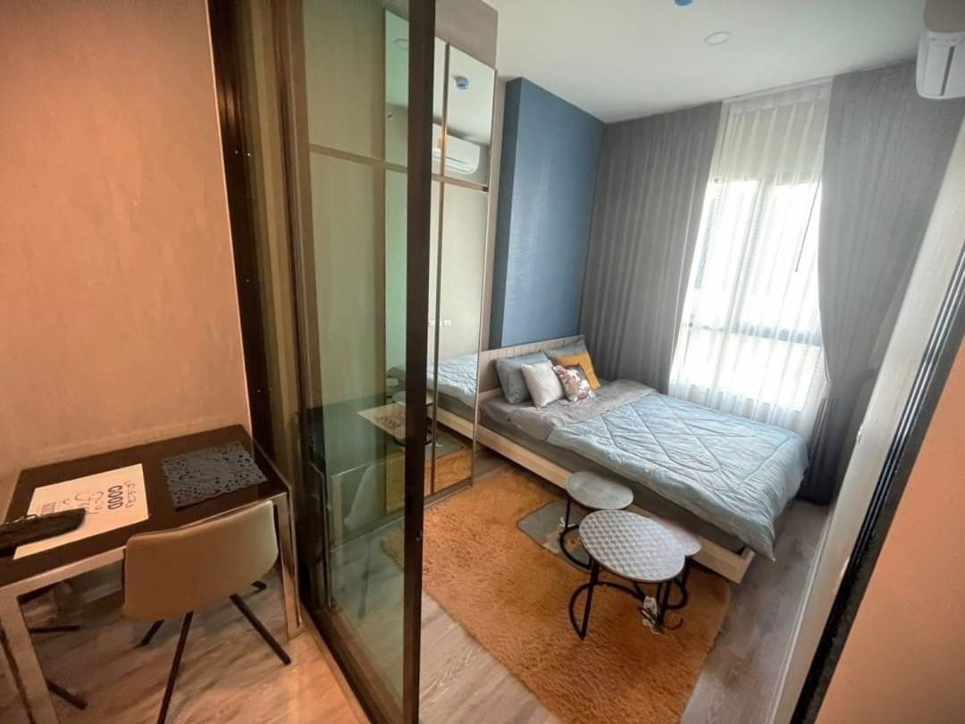 รูป KBR162 ไนท์บริดจ์ รามคำแหง 27ตรม ชั้น10 กั้นนอน 12,000 บ. 064-959-8900 - รูปที่ 1/11
