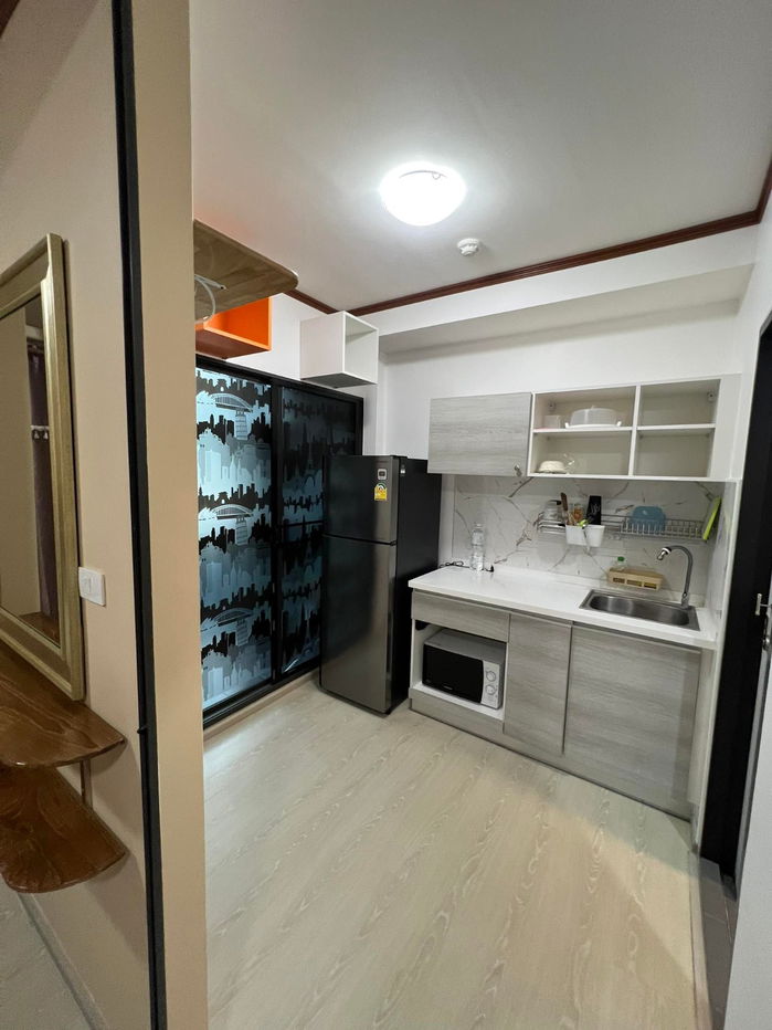 รูป 🚨ให้เช่าด่วน! (1476) Grene Condo Donmuang กรีเน่ คอนโด ดอนเมือง ห้องใหม่ แต่งสวย แต่งครบ ราคาดี 8,000 แอดไลน์@realestateforreal - รูปที่ 8/13
