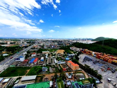Condos for rent : Notting hill 32fl 8,500 thb thaioil view
