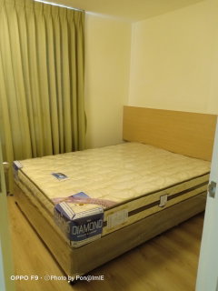 รูปภาพ ให้เช่า Condo U Campus เมืองเอก รังสิต อาคาร B ชั้น 3 ห้องขนาด 28 ตรม 1 นอน 1 น้ำ วิวสระ
