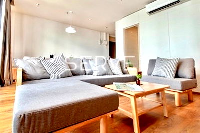 Condos for rent BTS Phrom Phong : Combine 2 Beds 3 Baths (Corner Unit) on High Fl. 20+  BTS Phrom Phong at Park 24 Condo / Condo For rent