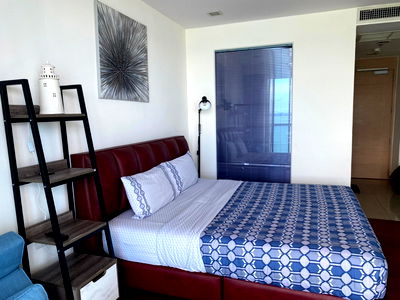 Condos for rent Art in Paradise Pattaya  : For rent the Palm wongamat Beach Front Pattaya Studio room (S03-0962)