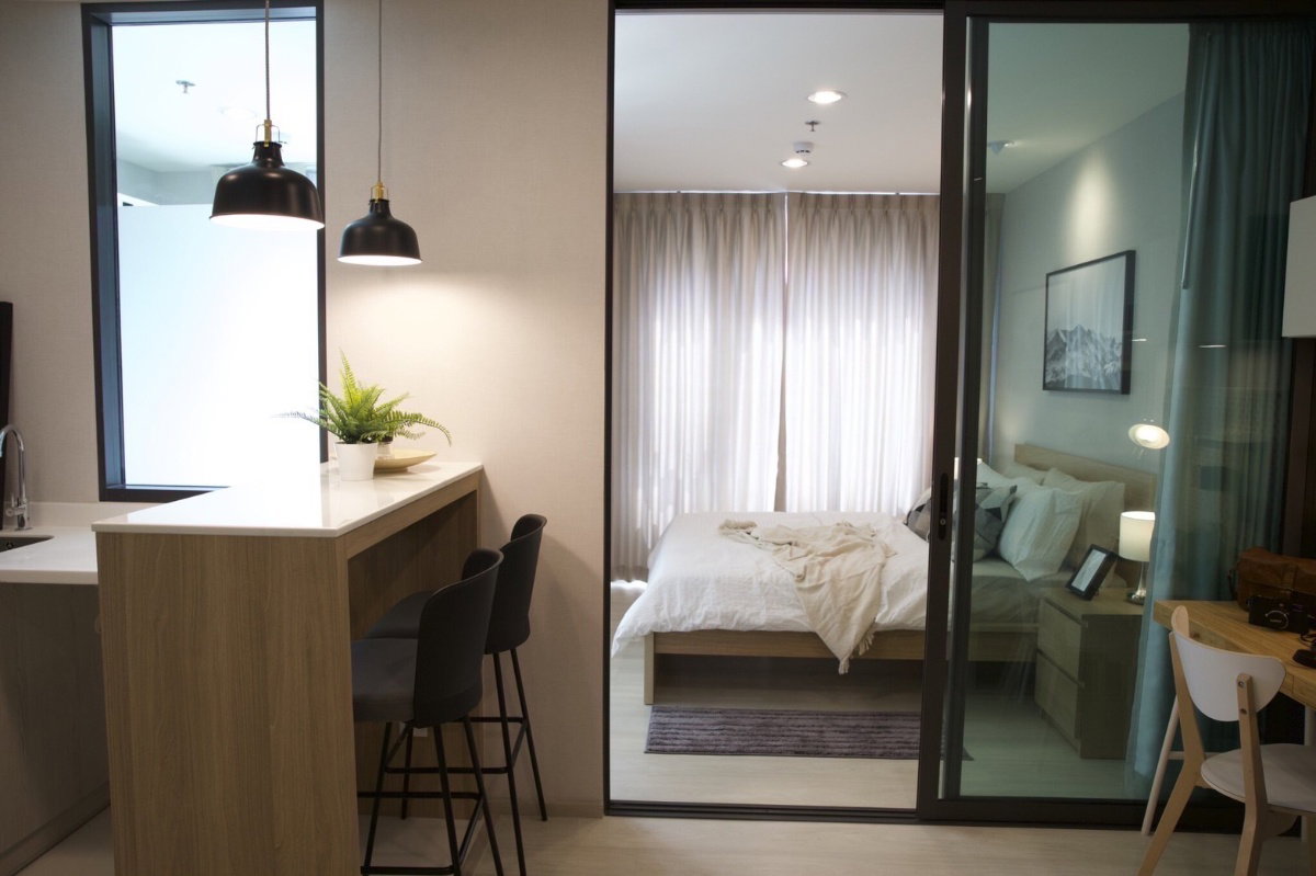 รูป ให้เช่าคอนโด Life ปิ่นเกล้า 1 นอน 35 ตรม. ชั้น 11 ตกแต่งสวย ราคาพิเศษ Fully Furnished - รูปที่ 6/10