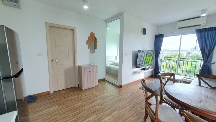 SN430.24 **ห้องว่างครับผม ใหญ่สุด ห้องมุม ** ให้เช่า IRIS WESTGATE ทำเล 5 นาทีถึง Centra Westgate วิวโล่ง TV55นิ้ว +ราคานี้ก็มีเครื่องซักผ้า+