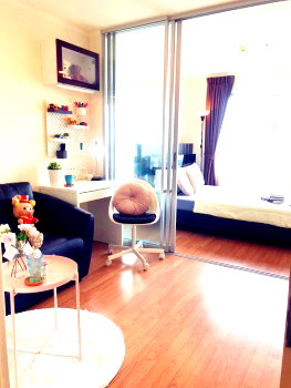 ขายคอนโด : ขาย คอนโด ลุมพินี วิลล์ ประชาชื่น-พงษ์เพชร 2 1 ห้องนอน 27 ตรม. ชั้น 30 ใหม่ ตกแต่งเฟอร์และเครื่องใช้ไฟฟ้าครบ เข้าอยู่ได้ทันที