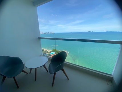 รูปภาพ For rent Short term at the Palm wongamat Beach Front Direct sunset view (S03-0972)