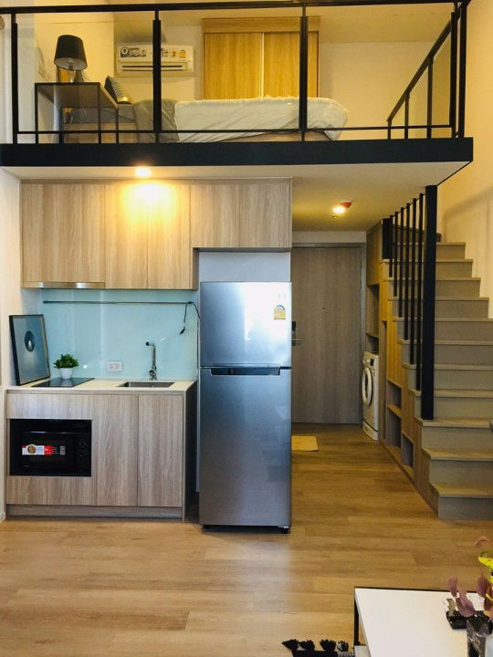 Condos for rent : Condo For rent Siamese Sukhumvit 87, Duplex type, Fully Furnished, Line ID: @ppagent