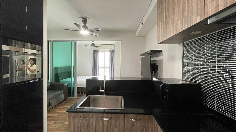 picture  Condo for rent, A Space Me Bangna, corner room, 25th floor, near Mega Bangna - 11/17