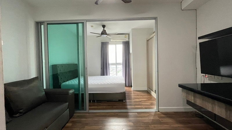 picture  Condo for rent, A Space Me Bangna, corner room, 25th floor, near Mega Bangna - 10/17