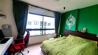 เช่าคอนโด ม.รังสิต : 🚨ให้เช่าด่วน! (1568) Grene Condo Donmueang กรีเน่ คอนโด ดอนเมือง ห้องใหม่ แต่งสวย แต่งครบ ราคาดี 12,000 แอดไลน์@metroestate