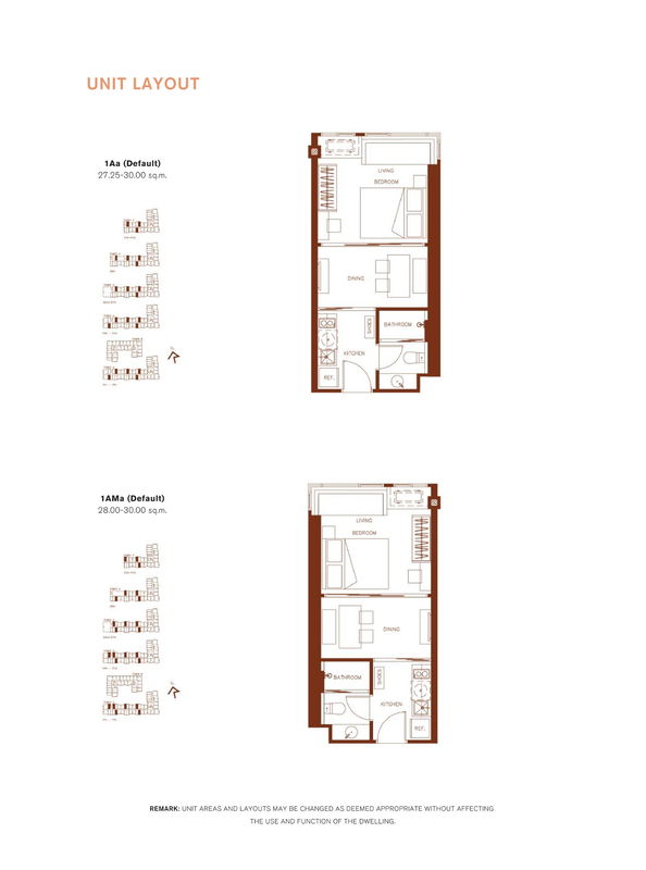 1 Bedroom floor plan