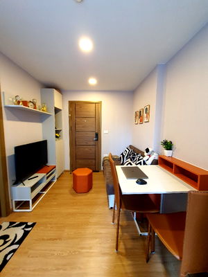 เช่าคอนโด เซ็นทรัล พลาซ่า บางนา : ให้เช่า  คอนโด THE CUBE LOFT ศรีนครินทร์ - เทพารักษ์ พร้อมอยู่  + เครื่องซักผ้า  (LINE : @hubcondo)