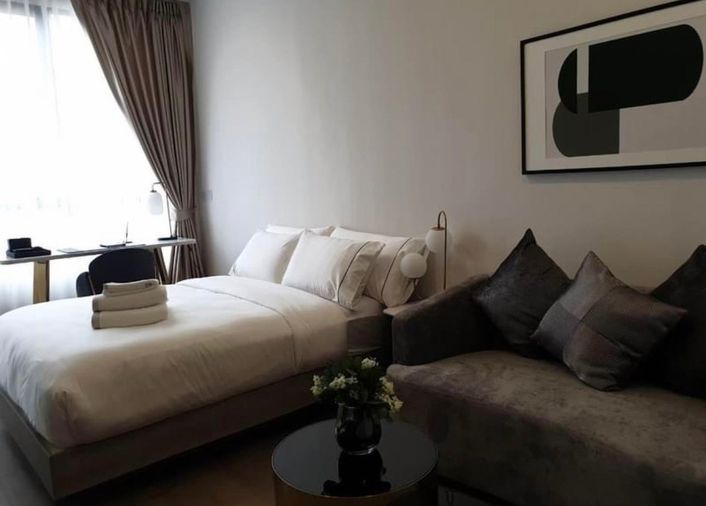 ให้เช่า Park Origin Phayathai. สตูดิโอ 24ตร.ม. Line id: @pfagent