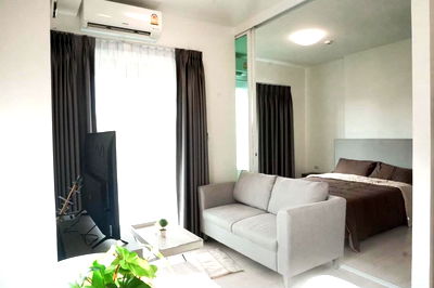 Condos for rent Huai Khwang : T1304 Condo for rent Chapter One Eco Ratchada - Huaikwang, beautiful room, fully furnished, special price.