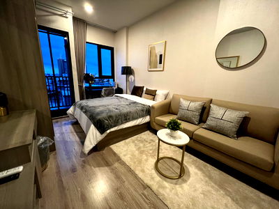 Condos for rent : [owner post] Knightsbridge Kaset Society fully furnished 24 sqm 8F ฿15,000 ready to move in