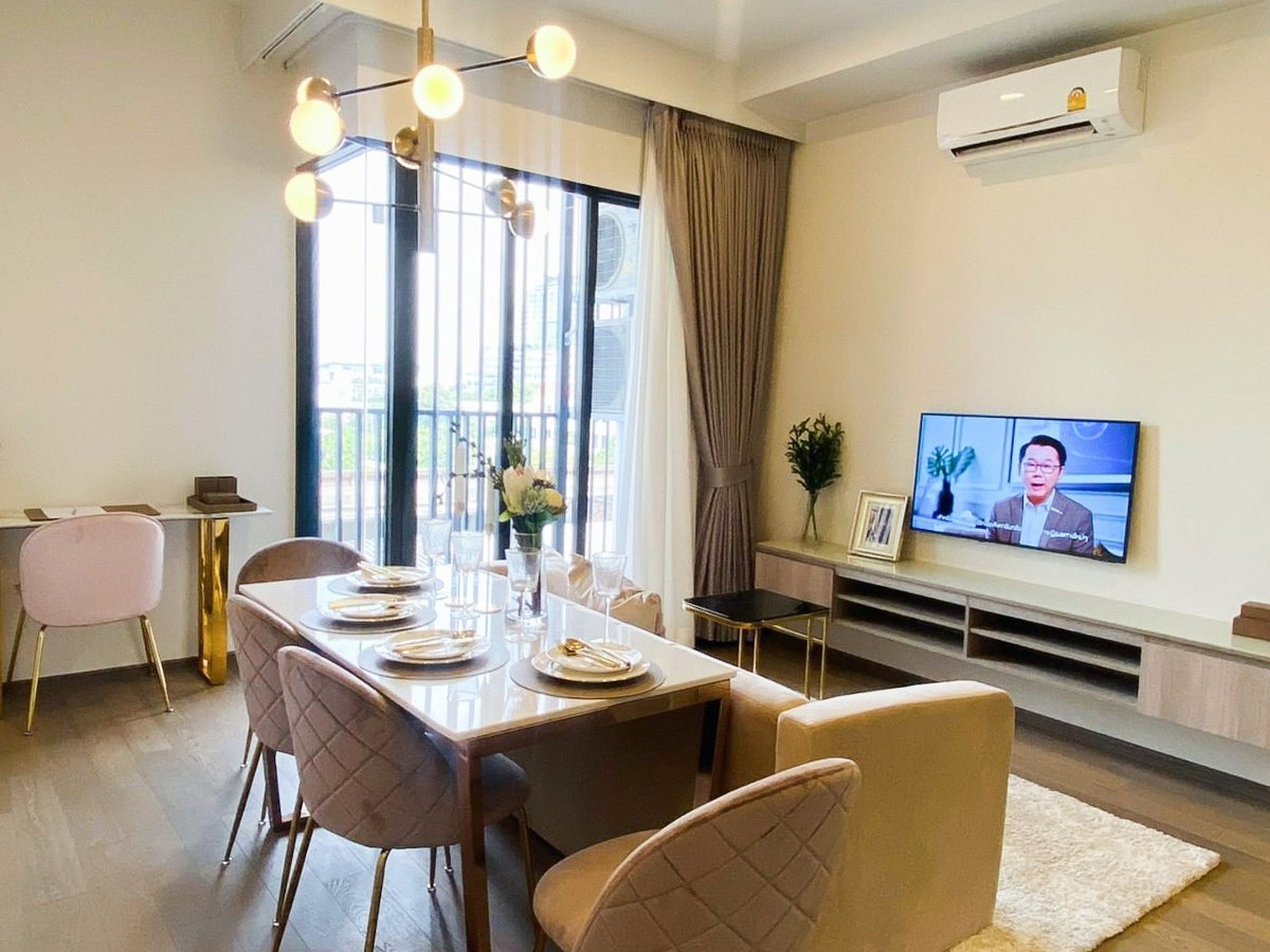 🔥 Ready to move in Two Bedroom 55 Sqm. with Wifi @ Park Origin Phayathai (Hampton Residence Phayathai)🔥 (Accept a minimum 6-month contract)