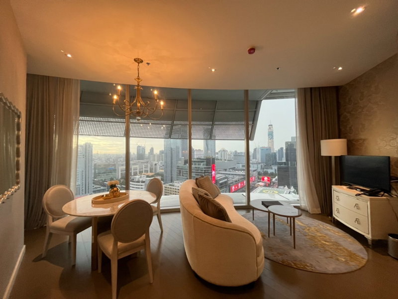 Condos for rent : for rent Magnolias Rajdamri. 2bed 81sqm. Line id: @pfagent