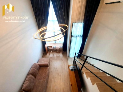 คอนโดให้เช่า : 🔥ให้เช่าคอนโด IDEO New Rama9 ห้อง Duplex ว่าง 1 ต.ค 68  แต่งสวยด้ว เฟอร์ครบ ✅
