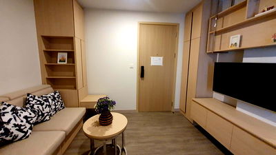 Condos for rent Med Park Hospital : T1323 Condo for rent The Shade Sathon 1, beautiful room, fully furnished, has a washing machine, special price