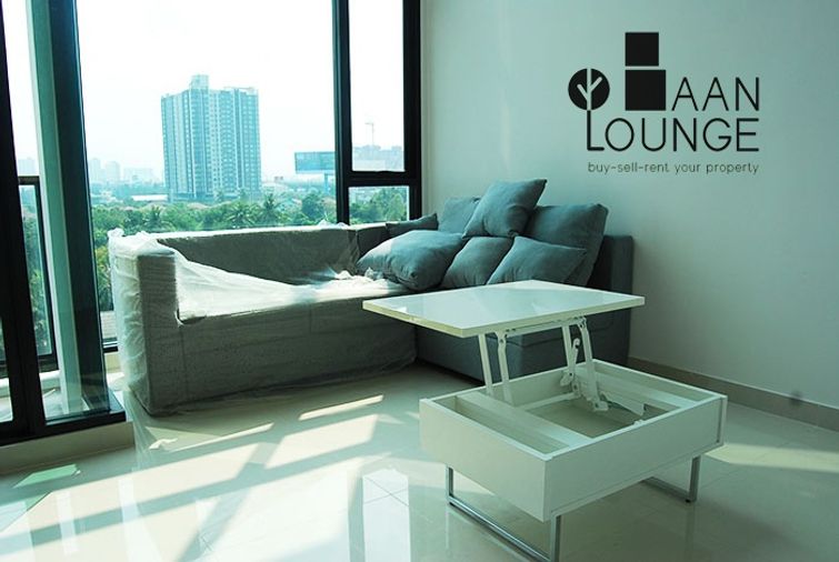 zelle รัตนาธิเบศร์    Duplex ขนาด 50 ตรม  1 ห้องนอน 2 ห้องน้ำ