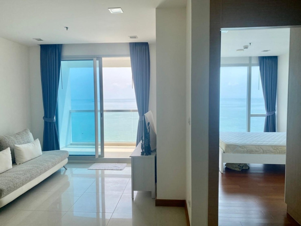 รูป For rent The palm Wongamat beach 1 Bed Direct sunset 54 Sq.m (S03-0887) - รูปที่ 3/9