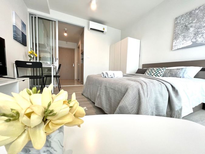 🔥🔥เช่ารายเดือน 12000฿/เดือน เท่านั้น!! IDEO จรัญ 70 🌲ห้องสวย วิวดี พร้อมเข้าอยู่เลยค่ะ!!