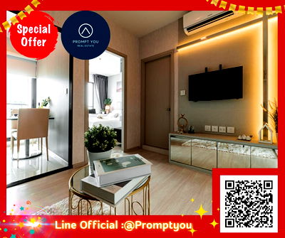 Condos for rent Khlong Toei : 🔥🔥Life Sukhumvit 48🔥🔥 Nicely decorated , high floor , ready to movie //Ask more infoLineID:@Promptyou