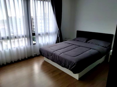 Condos for rent Thai Watsadu Salaya : M1271 Condo for rent I CONDO Salaya 2 The Campus, beautiful room, fully furnished, has a washing machine, special price