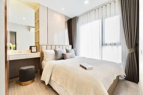 ไลฟ์อโศก Hype ให้เช่า ห้องสวย Luxury  Super View วิวสวนมักกะสันสวยมาก ห้องใหม่แกะกล่องพร้อมอยู่ค่ะ ^^