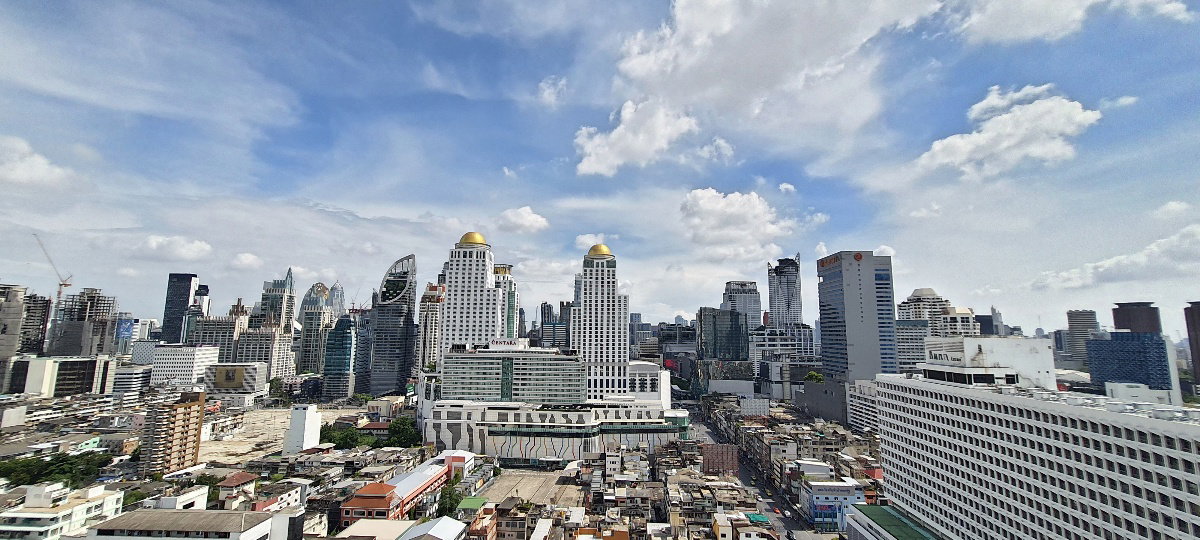 รูป 🔥🔥Central World View - SHORT TERM 2-3 MONTHS OK -NEW BED MATTRESS + Central World View  - รูปที่ 7/25