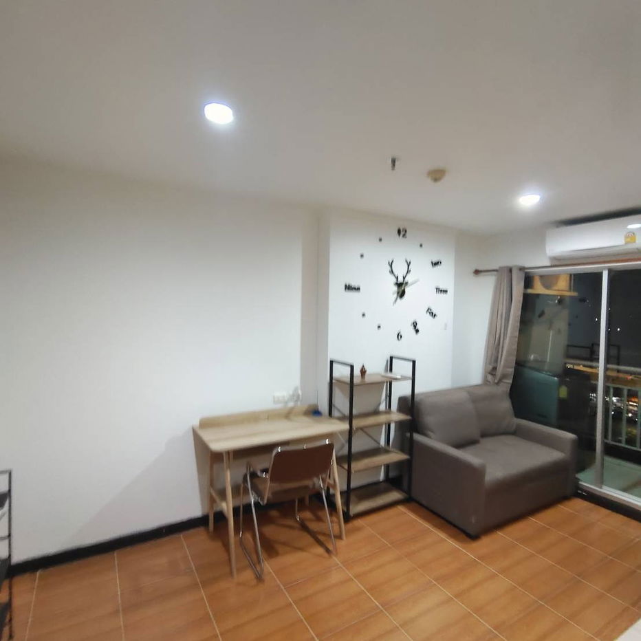 รูป ลุมพินี แจ้งวัฒนะ ปากเกร็ด 28ตรม. วิวสระ ห้องสวย 7000- line 0623569169 - รูปที่ 3/4