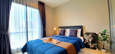 Condos for rent Gateway Ekamai : T1359 Condo for rent Rhythm Sukhumvit 36 ​​- 38, beautiful room, fully furnished, special price.