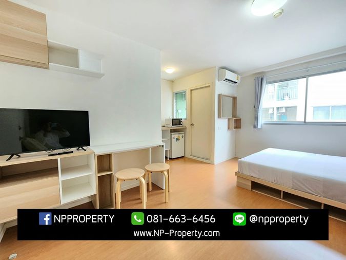 ห้องสวย ๆ พร้อมเครื่องซักผ้า ราคาโดนใจ