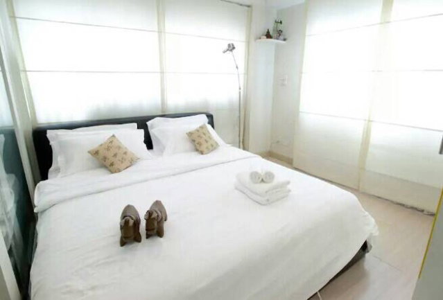รูป Happy Condo ดอนเมือง : ห้องมุมตกแต่งพร้อมอยู่ ตรงข้ามสนามบินดอนเมือง​ ใกล้​รถไฟฟ้าสายสีแดงสถานีดอนเมือง​ - รูปที่ 4/9