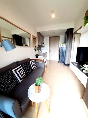 Condos for rent Bangna - Trat  : 🔥Whizdom Connect Sukhumvit🔥 Nicely decorated, high floor, ready to move in // Ask more info Line Official: @Promptyou11