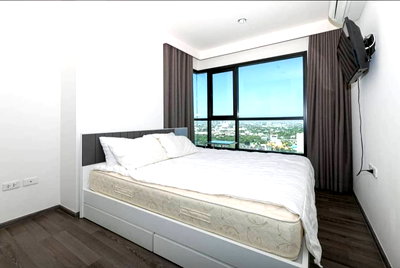 Condos for rent Makro Food Service Sukhumvit 71 : TY1017 Condo for rent, The Base Park West Sukhumvit 77, beautiful room, fully furnished, has a washing machine, special price