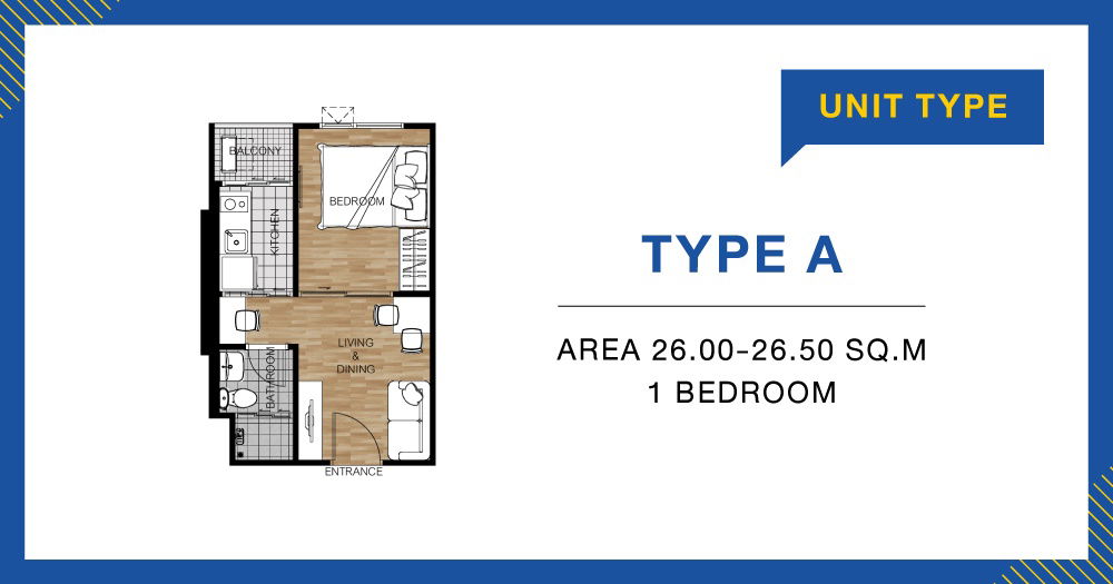 Type A floor plan