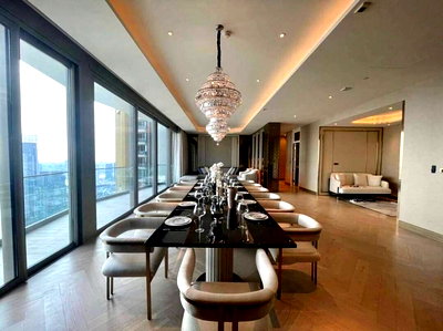 เช่าคอนโด กรุงเทพมหานคร : For Rent The Residence at Mandarin Oriental Bangkok 📣📣📣 Penthouse ห้องหายากค่ะ 