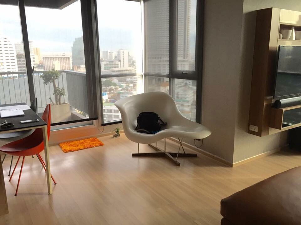 รูป คอนโดต้องการขาย ริทึ่ม สาทร  ซอย เจริญกรุง 51  ยานนาวา  สาทร 1 ห้องนอน พร้อมอยู่ ราคาถูก - รูปที่ 1/7