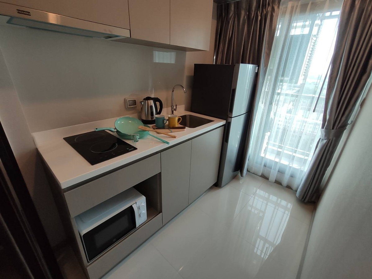 รูป 🎯 ให้เช่า ห้องสวยแต่งครบ Life Sukhumvit 62 มีเครื่องใช้ไฟฟ้าพร้อมอยู่ - รูปที่ 6/7