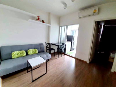 เช่าคอนโด เมเจอร์ ฮอลลีวูด รามคำแหง : ยูดีไลท์ หัวหมาก 31 ตรม. ชั้น10 กั้นนอน 8,500 บ. Line : @p2nproperty