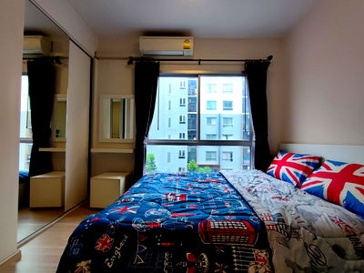 Condos for rent รพ.เกษมราษฎร์ รัตนาธิเบศร์ : For rent #Plum Condo Bangyai Station #Ready room ️ 1 bedroom, 1 bathroom, Building B, 4th floor