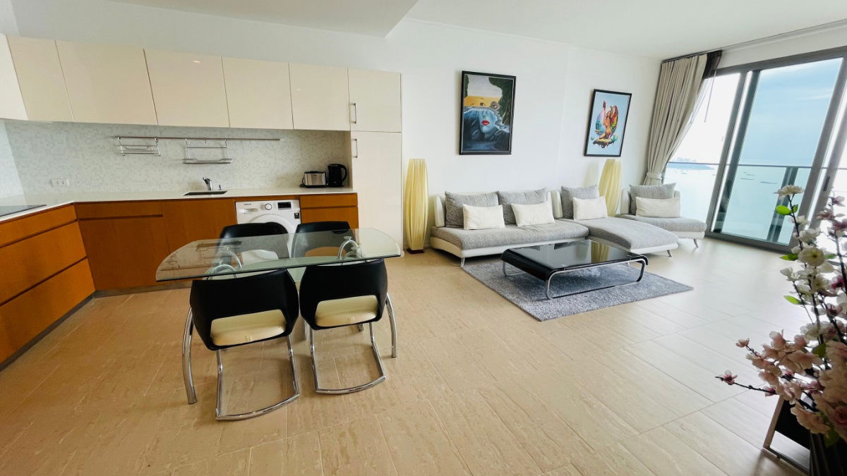 รูป For rent Northpoint Pattaya 3 Bed rooms hight floor Fully furnished and sunset view (S03-1036) - รูปที่ 7/19