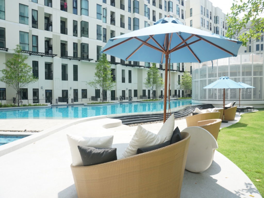 picture 🏙For rent Unit Sukhumvit72 ✅Unblocked view✅Ready to move in☎️Tel./LINE: 099-289-1569 - 17/20