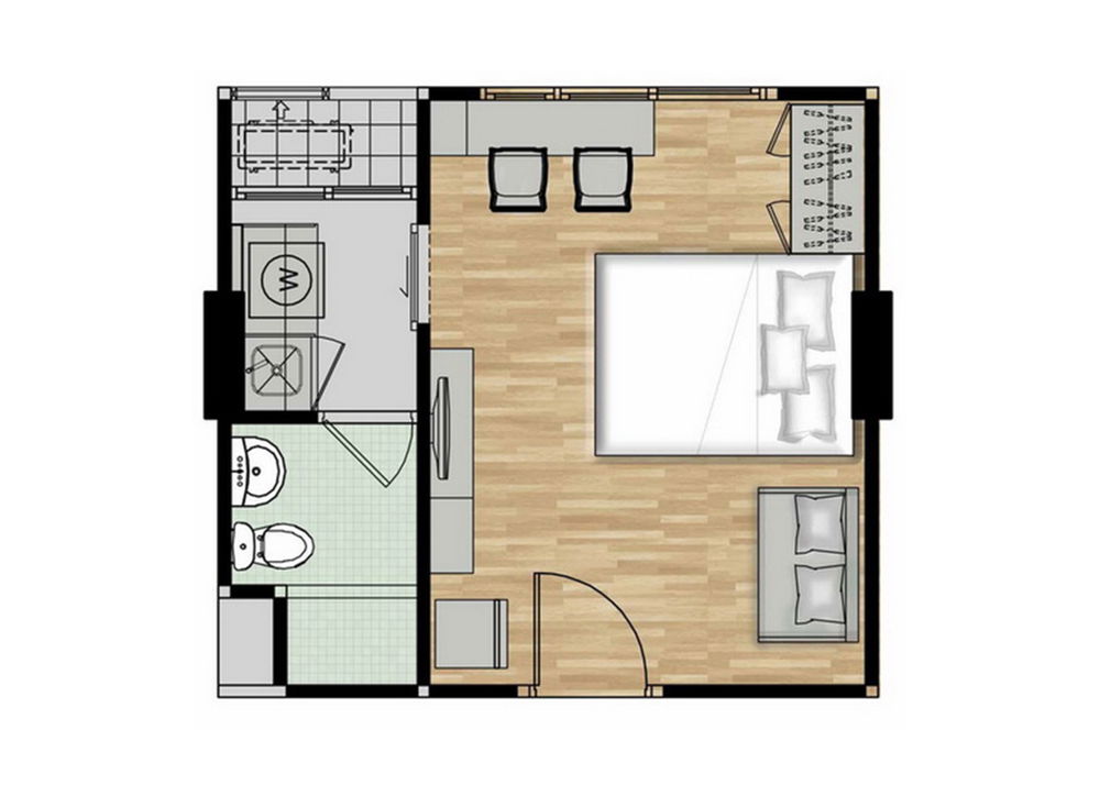 Studio floor plan