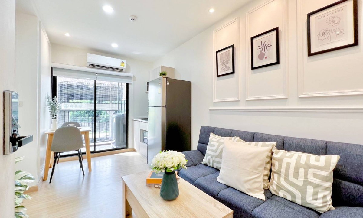 ขายขาดทุนห้องใหม่ เดอะทรี อ่อนนุช ตกแต่งแล้ว ราคาต่ำกว่าตลาดเท่าซื้อจากโครงการ