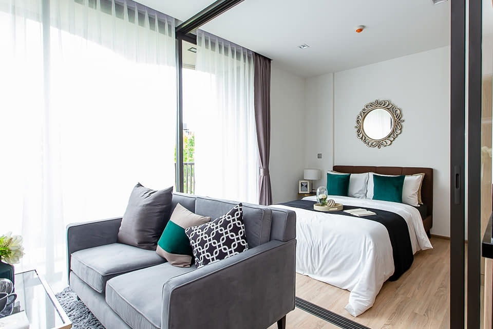 รูป ให้เช่า KAWA Haus by Sansiri เนื้อที่ 33.21 ตร.ม.ชั้น 3 พร้อมเข้าอยู่  S01-0903 - รูปที่ 12/12