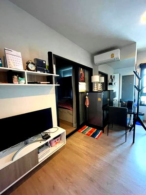 Condos for rent Rayong : For rent, Escent Rayong condo (Escent Rayong Condo), size 1 bedroom, 1 bathroom, city view Fully furnished, price 7,500 baht per month.