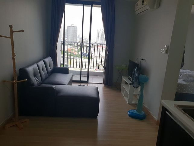 รูป P-91836 วิวเมืองสวย! เพลา วุฒากาศ 1 ห้องนอน ใกล้ BTS วุฒากาศ | Line Id: @easythaihome | 085-592-2897 - รูปที่ 1/5