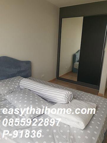 รูป P-91836 วิวเมืองสวย! เพลา วุฒากาศ 1 ห้องนอน ใกล้ BTS วุฒากาศ | Line Id: @easythaihome | 085-592-2897 - รูปที่ 3/5